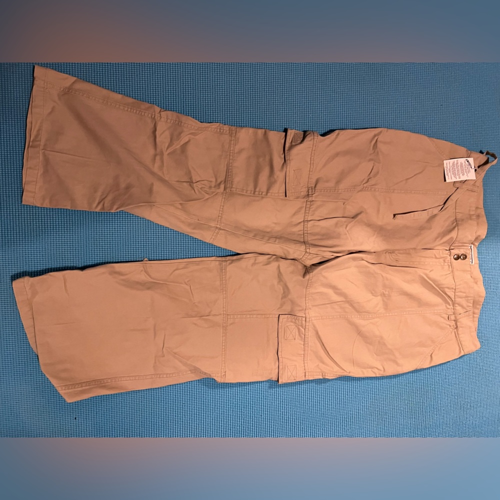 Womens Tan Cargo Pants